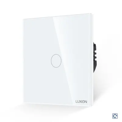 Intrerupator Simplu cu Revenire Curent Continuu 12/24V cu Touch din Sticla LUXION