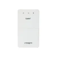 Tastatura LED de partitie Satel Integra INT-SF-W, 1 partitie, buzzer, alba