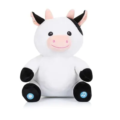 Jucarie muzicala de plus cu lampa de noapte Chipolino Vacuta