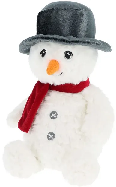 Jucărie de pluș Keel Toys Keeleco -Omul de zăpadă, 20 cm