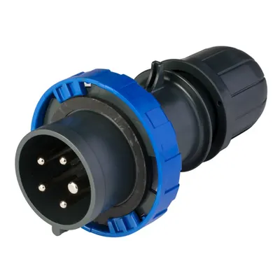 Stecher16A 3P+N+E 9h 208-250V 50Hz 60Hz terminal cu surub