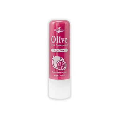 Balsam de buze cu ulei de masline si aroma de rodie, 4.5g, Herbolive