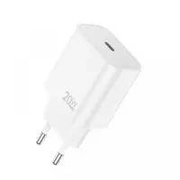 Incarcator Retea Cu Cablu USB-C Sendem OG73, 20W, 3A, 1 x USB-C, Alb