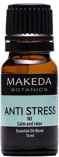 Makeda Botanics Compoziția uleiului esențial Anti stress N3, 10 ml