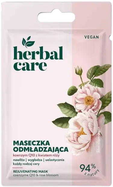 Farmona Mască facială rejuvenator cu coenzima Q10 și culoarea trandafirului, 7 g