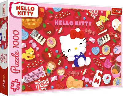 Puzzle Trefl din 1000 piese - Hello Kitty