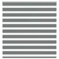 Gossi jaluzea tip zebra gri inchis latime tesatura 135,9 cm poliester