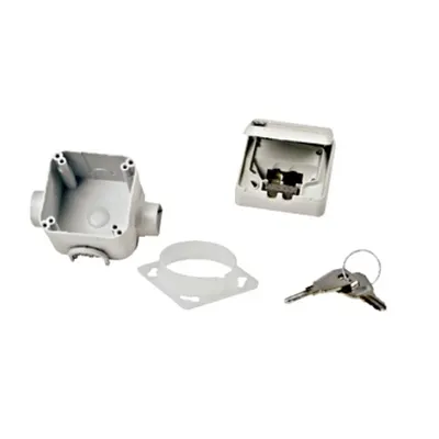 preLink/fixLink Flush - Mount Housing, IP 44,Lockable,Double