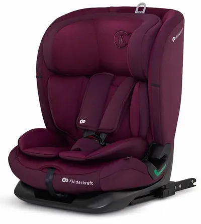 Scaun auto KinderKraft - Oneto3, i-Size, 76-150 cm, Cherry pearl