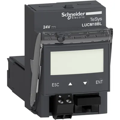 unitate de control multifunctionala LUCM - clasa 5...30 - 4,5...18 A - 24 V c.c.