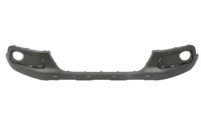 Capac bara Fata potrivit PEUGEOT 2008 I SUV dupa 2013 - cu locas lampa ceata, cu suport locas, negru, TUV