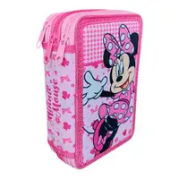 Penar cu 3 compartimente, echipat, 45 piese, multicolor, Minnie Mouse Engros