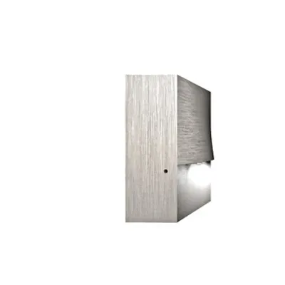 C.il.sig. WAF inox look 3x1W ERT-LED 230V