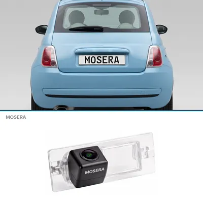 Cameră marșarier Fiat 500 2007+ AHD 1080P NTSC MOSERA