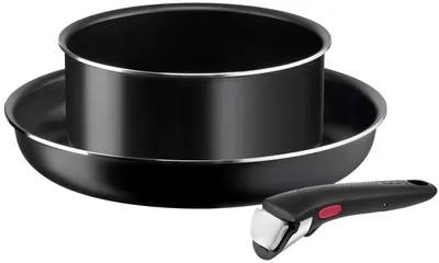 Set de tigăi și caserole Tefal - Easy Cook & Clean, 3 bucăți