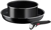 Set de tigăi și caserole Tefal - Easy Cook & Clean, 3 bucăți