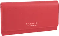 Portofel din piele pentru femei Bugatti Linda - Continetal, rosu