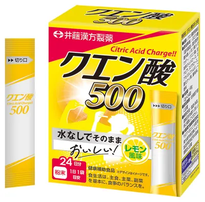 Acid citric, 500 mg, 24 plicuri , Itoh Kanpo