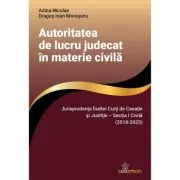 Autoritatea de lucru judecat in materie civila