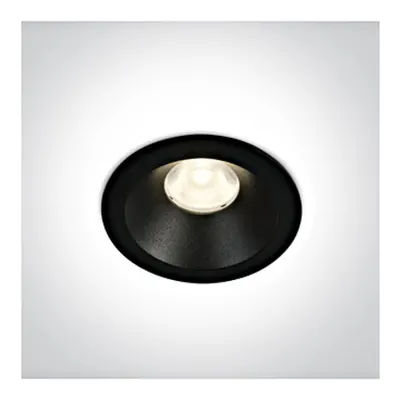 Hera LED 8W 600lm 3000K 36° 220-240V IP20 negru