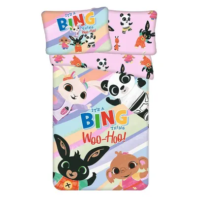 Lenjerie de pat pentru copii din bumbac pentru pătuț 100x135 cm Bing "It's a thing" – Jerry Fabrics