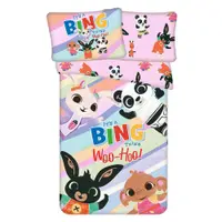 Lenjerie de pat pentru copii din bumbac pentru pătuț 100x135 cm Bing "It's a thing" – Jerry Fabrics