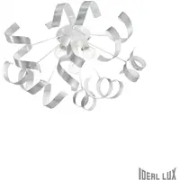 Corp de iluminat cu elemente metalice modelate si vopsite manual 3x40W Argintiu