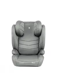 Scaun auto cu isofix KikkaBoo i-Stand Light Grey 100-150 cm,certificare I-Size, tetiera reglabila in 13 pozitii, tetiera cu spuma de memorie,husa detasabila