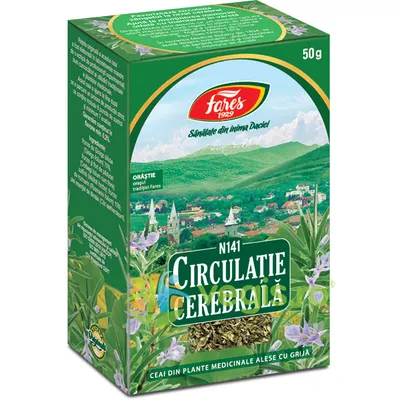 Ceai Circulatie Cerebrala si Memorie (N141) 50g