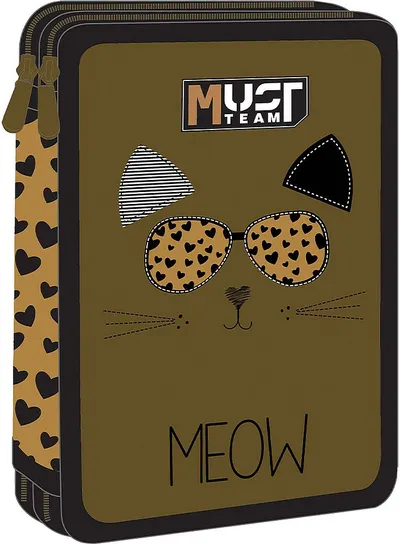 Penar cu accesorii Must Meow - 2 fermoare