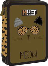Penar cu accesorii Must Meow - 2 fermoare
