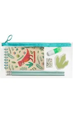 Penar transparent echipat: Little World. Verde