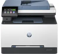 Dispozitiv multifuncțional HP - Color LaserJet Pro MFP 3302fdn, alb/albastru