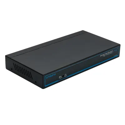 Switch ethernet POE+ Utepo UTP3-SW08-TP120-A1, 8+2 porturi, 10/100Mpbs, 120W