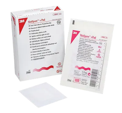 Medipore + Pad 5cm x 7cm, 1 bucata, 3M Healthcare