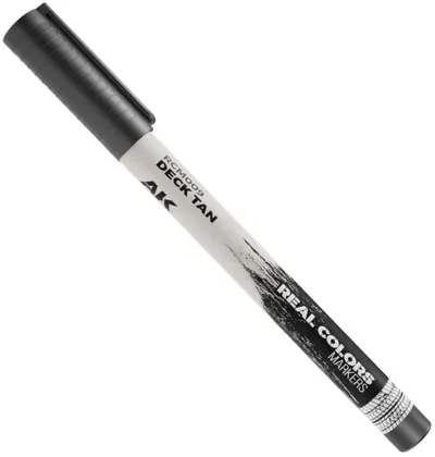 Marker cu vopsea acrilică AK Interactive - DECK TAN (RCM009)