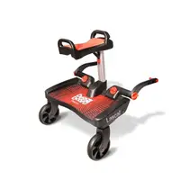 Adaptor / Platforma pentru al doilea copil Lascal - Cu șezut, maxi, saddle, roșu