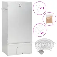 Gossi afumatoare cuptor/gratar, generator fum rece, otel galvanizat
