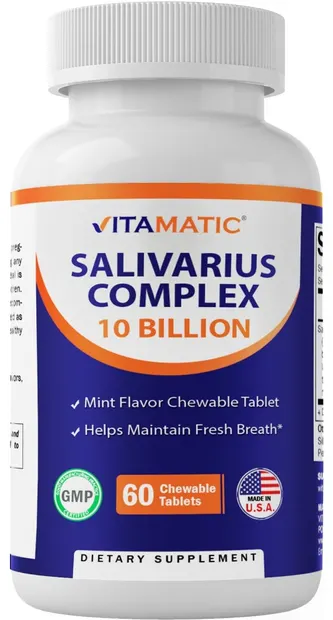 Salivarius Complex, 60 comprimate masticabile, Vitamatic