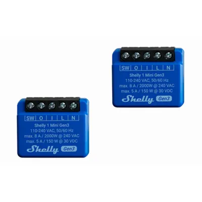 Pachet doua bucati Shelly1 Mini Gen3