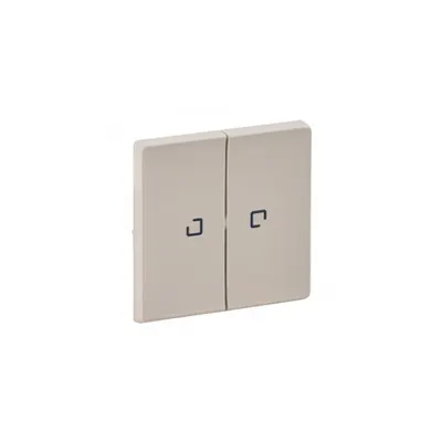 Capac Valena Life - 2 module illuminated / cu indicator - ivory