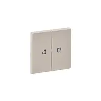 Capac Valena Life - 2 module illuminated / cu indicator - ivory