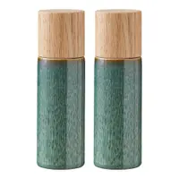 Set de râșnițe de sare și piper verde 2 buc. din ceramică Gastro Green – Bitz