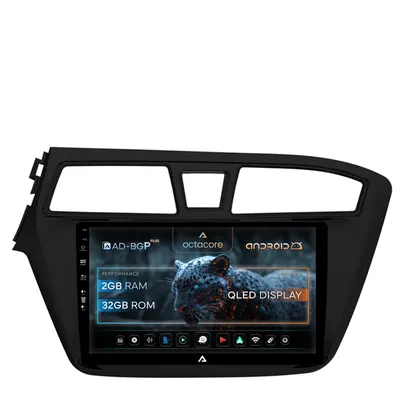 Navigatie Hyundai I20 (2014-2018), Android, P-Octacore 2GB RAM + 32GB ROM, 9 Inch - AD-BGP9002+AD-BGRKIT194