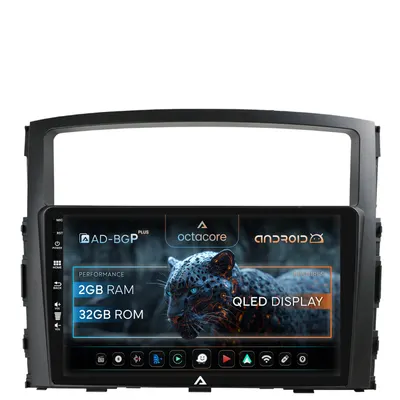 Navigatie Mitsubishi Pajero (2006-2014), Android, P-Octacore 2GB RAM + 32GB ROM, 9 Inch - AD-BGP9002+AD-BGRKIT271