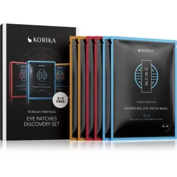 KORIKA Korean Heritage Eye Patches Discovery Set set pentru ochi