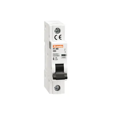 Siguranta automata, 1P - 10KA. 1 MODULE, Curba declansare C, 6A