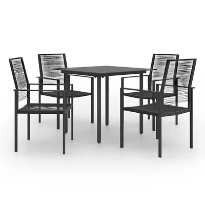 vidaXL Set mobilier de grădină, 5 piese