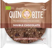 Fursec cu ciocolată dublă, fără gluten, 50 g, Quin Bite