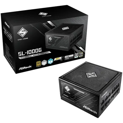 Alimentare Asrock - Steel Legend SL-1000G, 1000W, 80 PLUS Gold